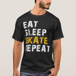 Camiseta comer patín dormido