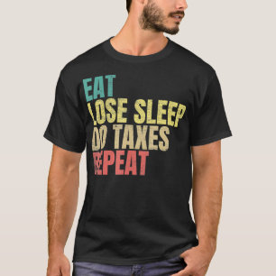 Camiseta Comer pérdida de sueño ¿Repitieron la temporada de