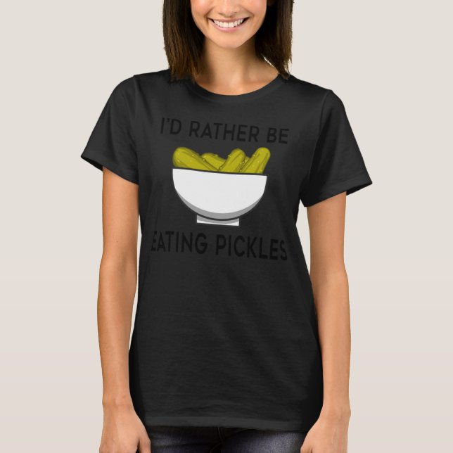Camiseta Comer pichones es divertido diciendo verduras de p (Anverso)