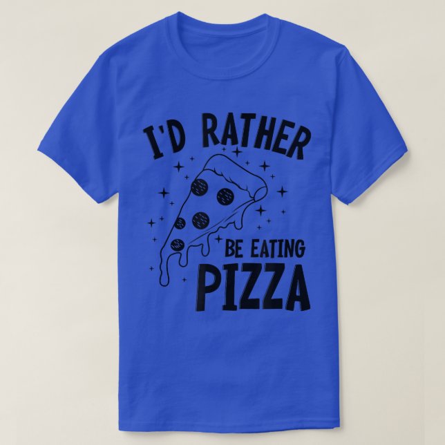 Camiseta Comer Pizza Divertido diciendo Hobby Pizza Maker (Diseño del anverso)