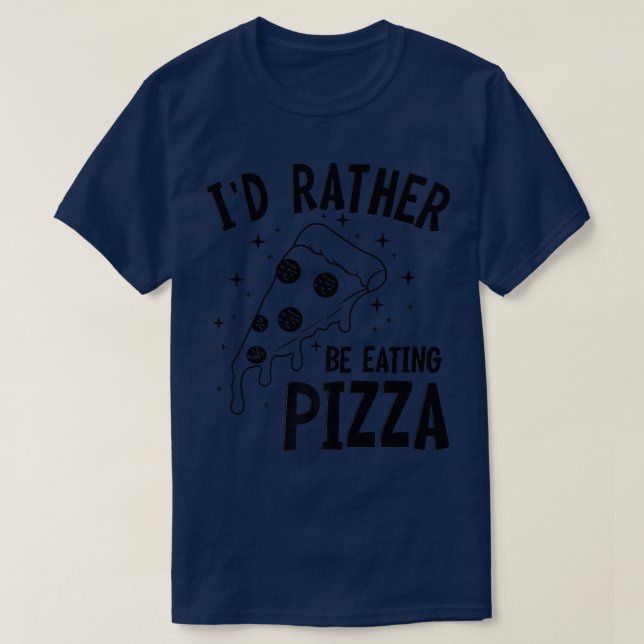 Camiseta Comer Pizza Divertido diciendo Hobby Pizza Maker (Diseño del anverso)