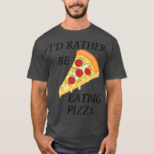 Camiseta Comer pizza hambrienta comida italiana pizza chef