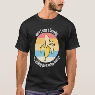 Camiseta Comer plátanos con frutas exóticas