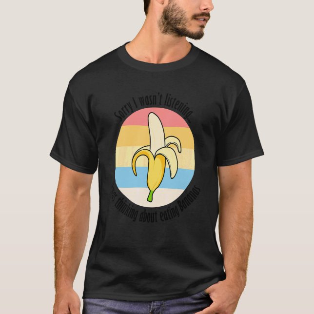 Camiseta Comer Plátanos Frutas Exóticas Deliciosas (Anverso)