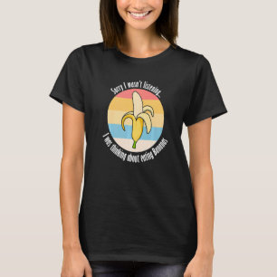 Camiseta Comer Plátanos Frutas Exóticas Lindas