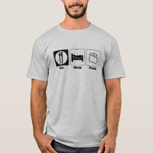 Camiseta comer popa de dormir