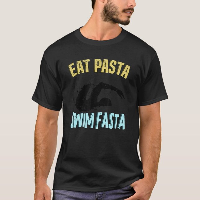 Camiseta Comer Psta Nadar Fasta Nadar Nadar Nadar (Anverso)