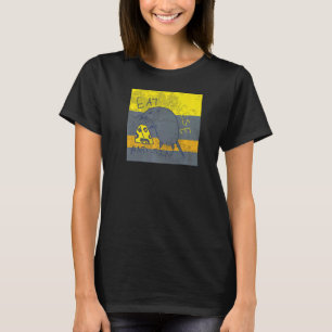 Camiseta Comer Queso Y Sin Guay Rat Mouse Mano Dibujada Say