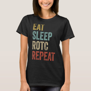 Camiseta Comer ROTC de sueño repetir ROTC US ROTC 1