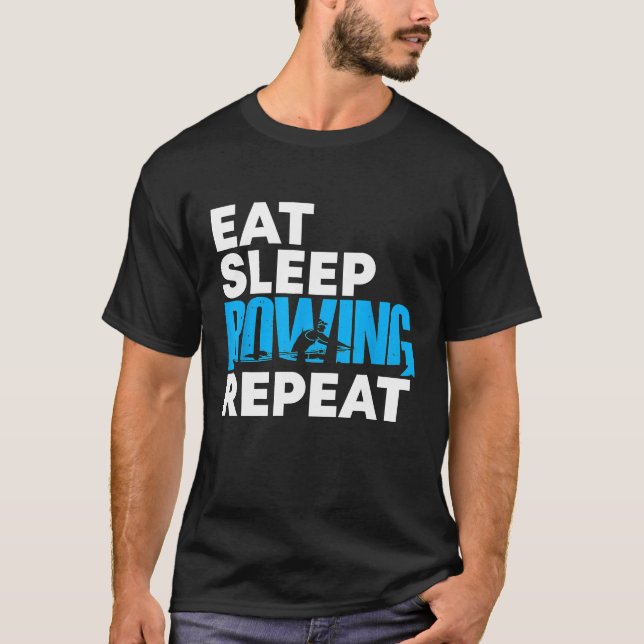 Camiseta Comer Rowing Rowing Great Gift Rowers Mujeres (Anverso)