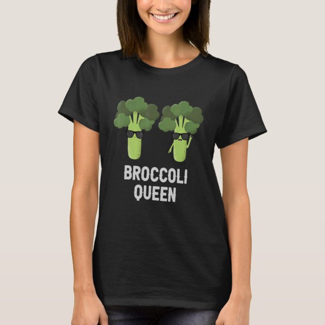 Camiseta Comer saludable Me Encanta Broccoli Queen Planta B (Anverso)
