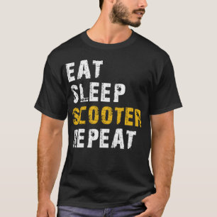 Camiseta comer scooter