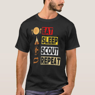 Camiseta Comer Scout Repetir El Escultismo Único Para Hombr