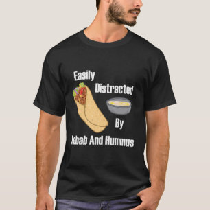 Camiseta Comer Shawarma Turco Donante de Comida