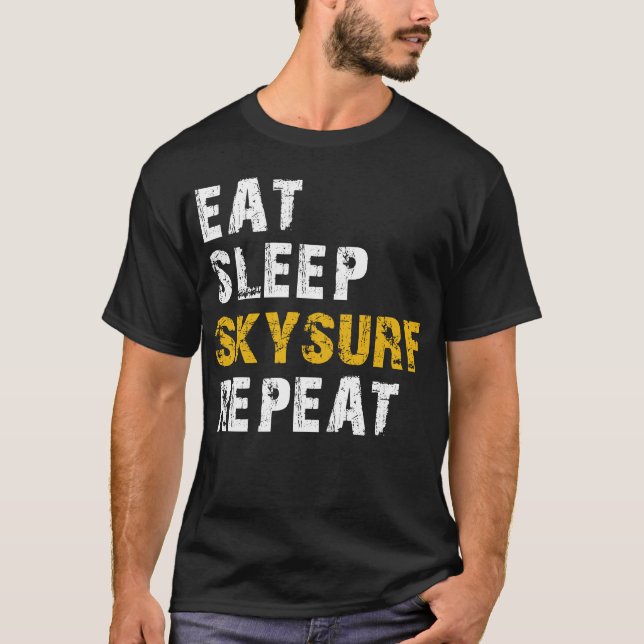 Camiseta comer skysurf de sueño (Anverso)
