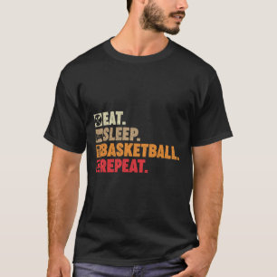 Camiseta Comer Sleep Basketball Repetir Chica Baloncesto Pl