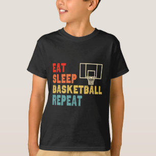 Camiseta Comer Sleep Basketball Ropa de repetición para chi
