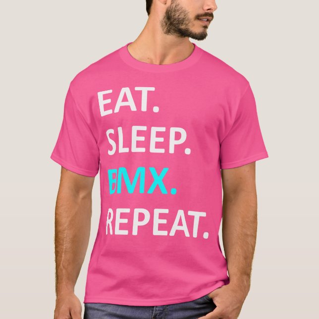 Camiseta Comer Sleep Bmx Repetir (Anverso)