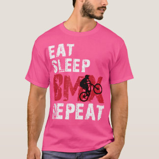 Camiseta Comer Sleep Bmx Repetir