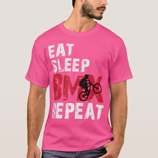 Camiseta Comer Sleep Bmx Repetir (Anverso)