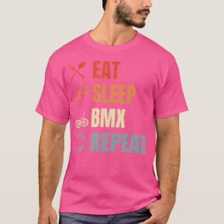 Camiseta Comer Sleep Bmx Repetir Bmx Lover