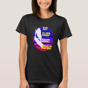 Camiseta Comer Sleep Boost Repetir Kitesufer Purple Blue Re