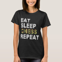 Comer Sleep Chess Repetir