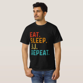 Camiseta Comer Sleep DJ Repetir
