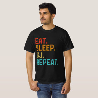 Camiseta Comer Sleep DJ Repetir