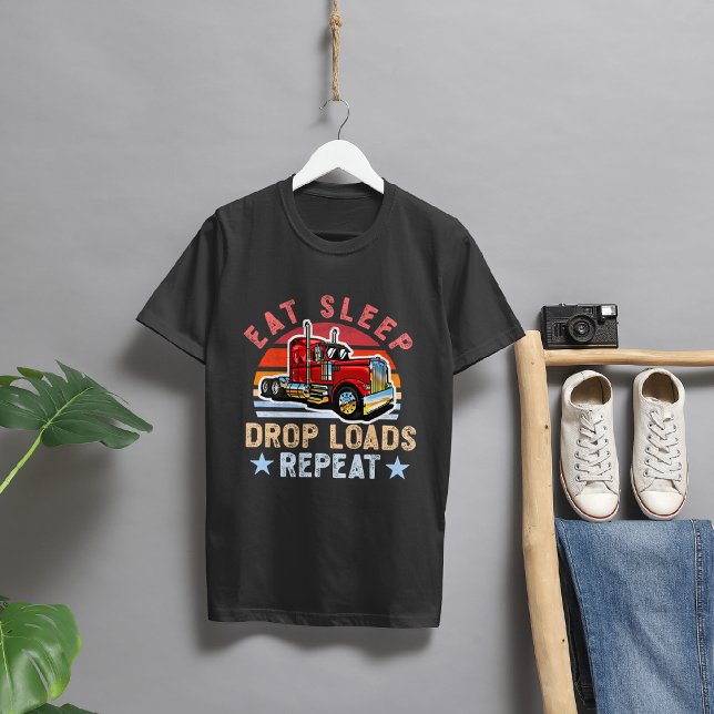 Camiseta Comer Sleep Drop Loks Repetir - Camión Tipper del  (Subido por el creador)