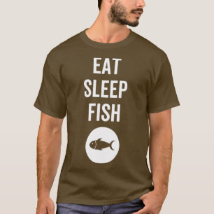 Camiseta Comer Sleep Fish Classic TShirt