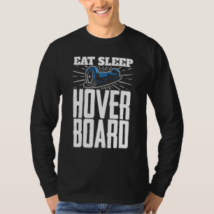 Camiseta Comer Sleep Hoverboard Una Rueda Skateboard Electi