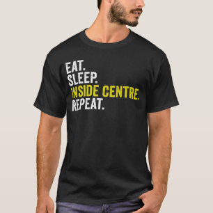 Camiseta Comer Sleep Inside Center Repetir Rugby