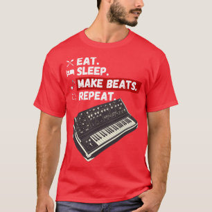 Camiseta Comer Sleep Make Beats Repetir