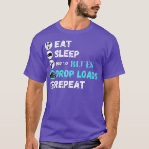 Camiseta Comer Sleep Nod To Blues Drop Loads Repetir
