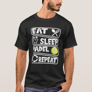 Camiseta Comer Sleep Padel Sport Padel interior Padel Tenni