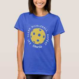 Camiseta Comer Sleep Repetir: Pickleball