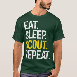Camiseta Comer Sleep Scout Repetir