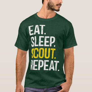 Camiseta Comer Sleep Scout Repetir