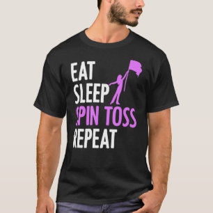 Camiseta Comer Sleep Spin Toss Repetir la marca Girar Color
