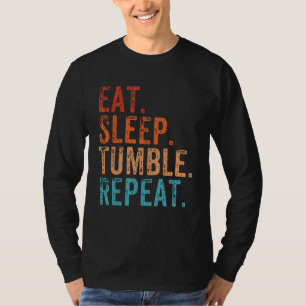 Camiseta Comer Sleep Tumble Repetir Gimnasia Gimnasta Cita