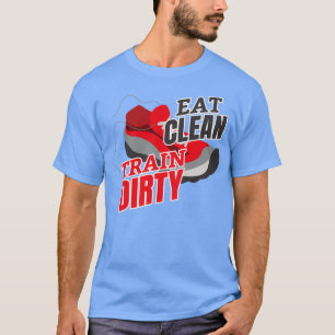 Camiseta Comer sucio de tren limpio 1