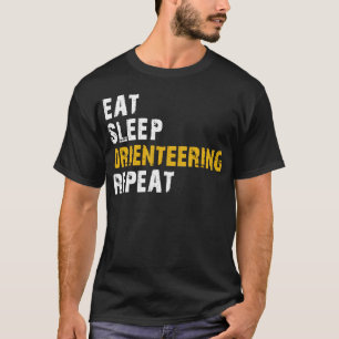 Camiseta comer sueño Orienteering