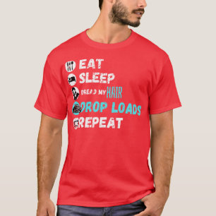 Camiseta Comer Sueño Sueño Suelo Sancho Pelo Caída Cargas R