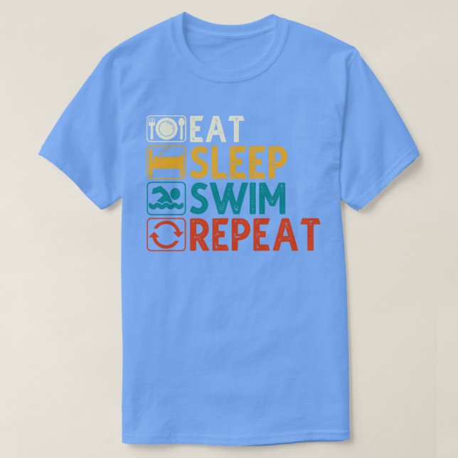 Camiseta Comer Sueño Swift Repetir 2 (Diseño del anverso)