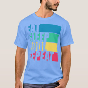 Camiseta Comer Suspensión Hodl Repetir Cripto Gracioso