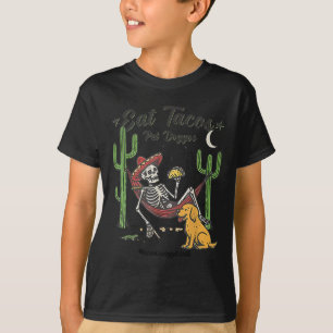 Camiseta Comer tacos acariciar perritos