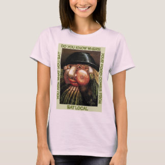 Camiseta Comer té orgánico local