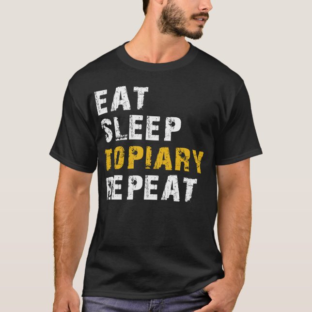 Camiseta comer tópico de sueño (Anverso)