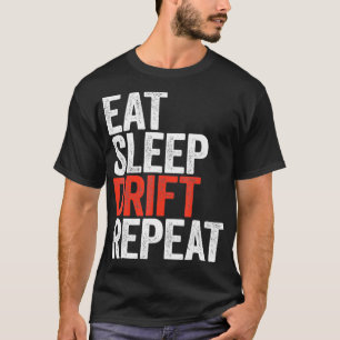 Camiseta Comer un regalo de Carreras del coche de repetici